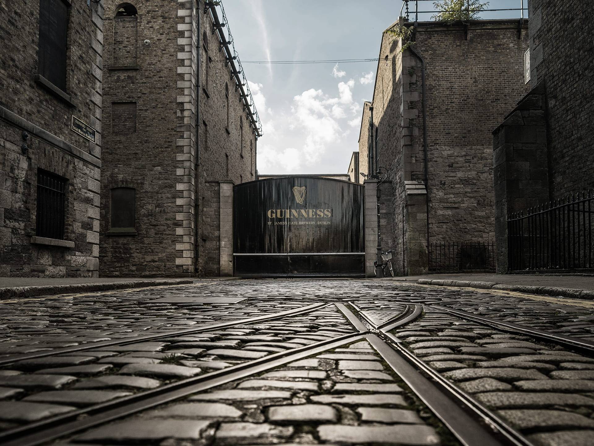 The Guiness Gates at the Guinness Storehouse